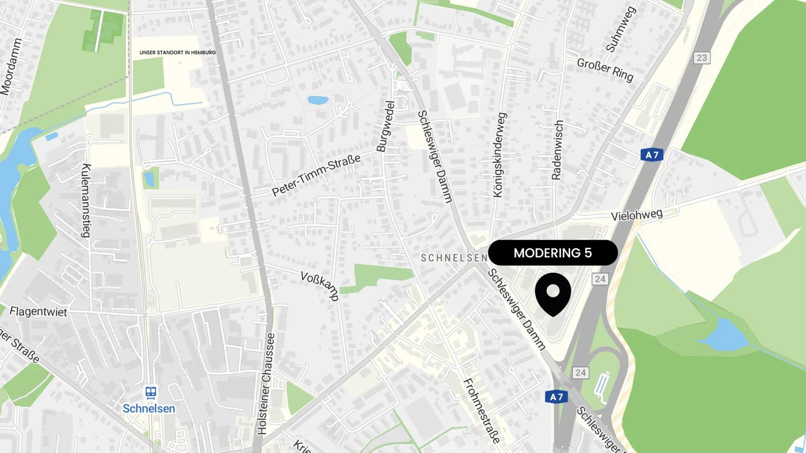 Karte: Standort von Schönborn Digital in Hamburg-Schnelsen